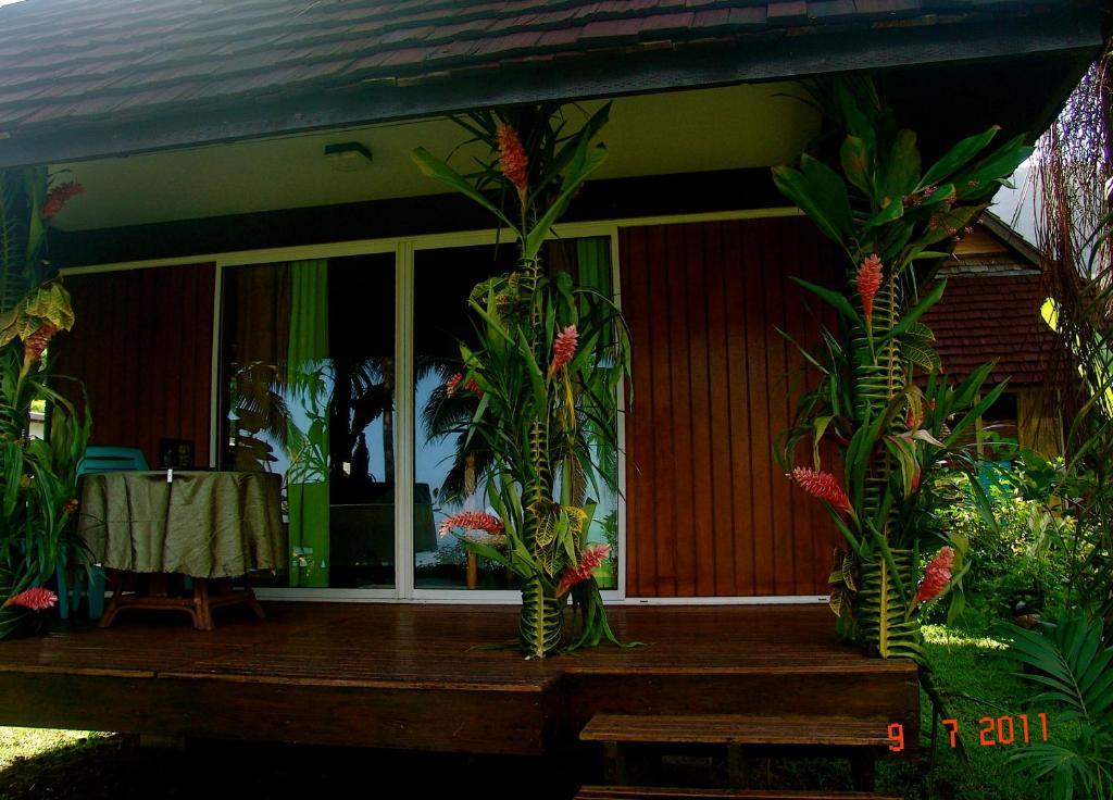 Tauhanihani Village Lodge La Vague Bleue Teahupoo Екстер'єр фото